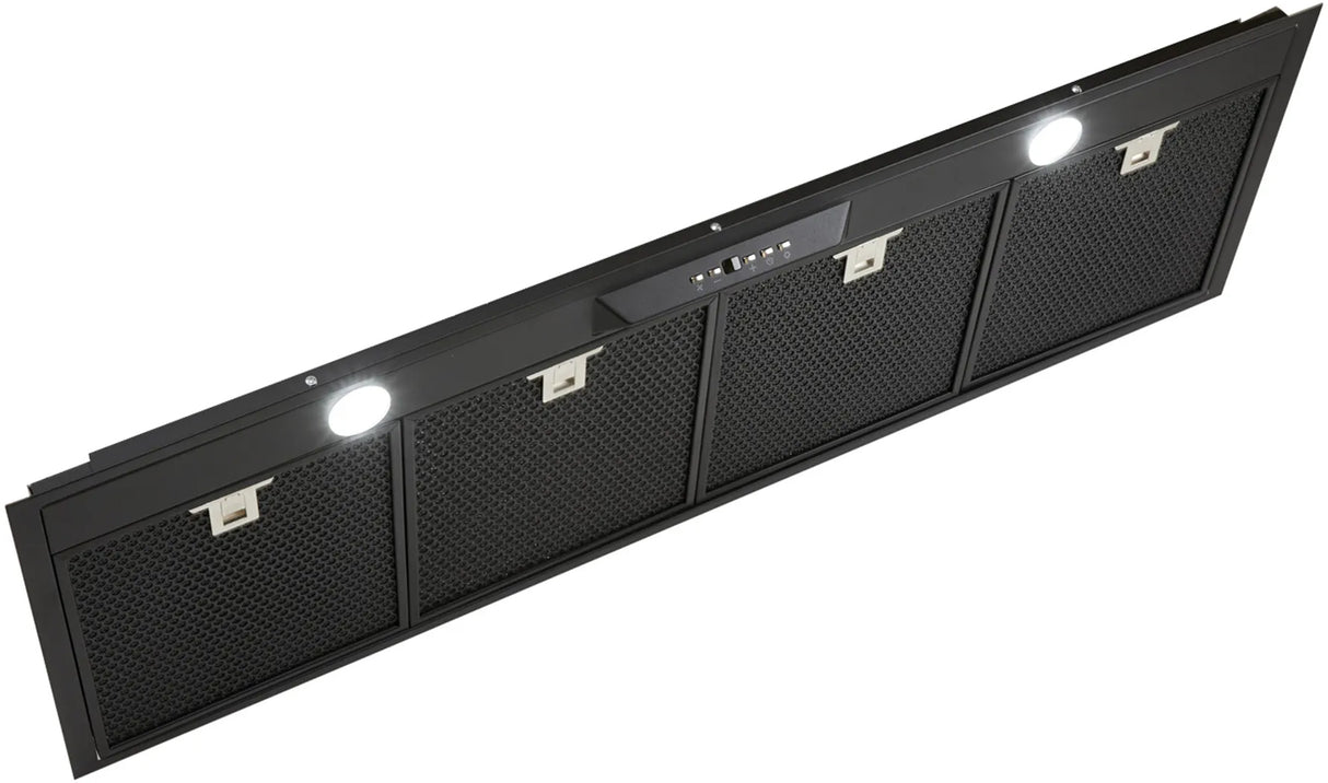 Schweigen 120cm Silent 3200m3/hr Black Deep Undermount Rangehood UM1390-12BSE