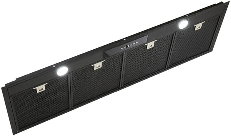 Schweigen 120cm Silent 3200m3/hr Black Deep Undermount Rangehood UM1390-12BSE