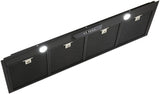 Schweigen 120cm Silent 1600m3/hr Black Deep Undermount Rangehood UM1390-12BSP