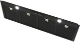 Schweigen 120cm Silent 3200m3/hr Black Deep Undermount Rangehood UM1390-12BSE