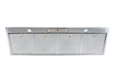 Schweigen 120cm Silent 1600m3/hr S/S Deep Undermount Rangehood UM1390-12SP