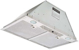 Schweigen 60cm Silent 1600m3/hr Stainless Steel Undermount Rangehood UM1390-6SP