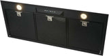 Schweigen 90cm Silent 3200m3/hr Black Undermount Rangehood UM1390-9BSE