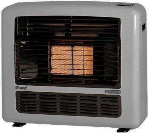 Rinnai Titan 15MJ Radiant Heater Platinum Silver 151SL *LPG GAS*