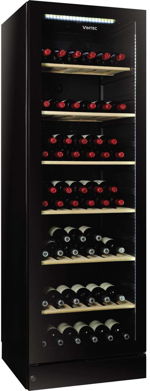 Vintec 198 Bottle Wine Cabinet Fridge V190SG2E-BK | Greater Sydney Only