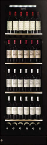 Vintec 198 Bottle Wine Cabinet Fridge V190SG2E-BK | Greater Sydney Only