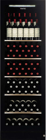 Vintec 198 Bottle Wine Cabinet Fridge V190SG2E-BKLH | Greater Sydney Only