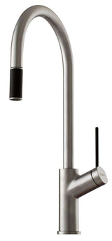 Oliveri Vilo Pull Out Brushed Mixer Tap VT0398B