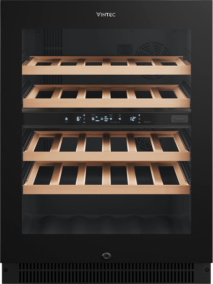 Vintec 40 Bottle Dual Zone Wine Fridge VWD820SCB-X