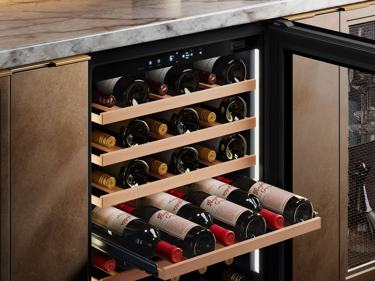 Vintec 41 Bottle Single Zone Wine Fridge VWS820SCB-X