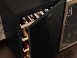 Vintec 35 Bottle Single Zone Under Bench Wine Fridge Black VWS830FAS-X