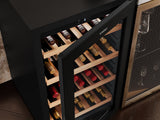 Vintec 35 Bottle Single Zone Under Bench Wine Fridge VWS830FCB-X