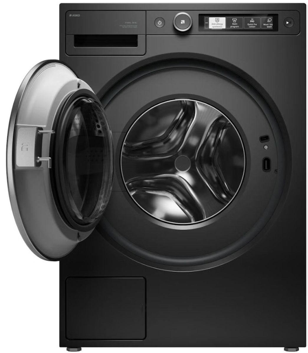 ASKO 9kg Steel Seal Front Load Washing Machine Graphite Black W5096RLG.AU