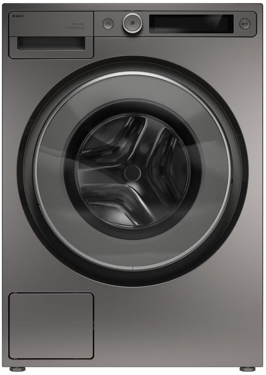 ASKO 9kg Steel Seal Front Load Washing Machine Titanium W5096RLT.AU