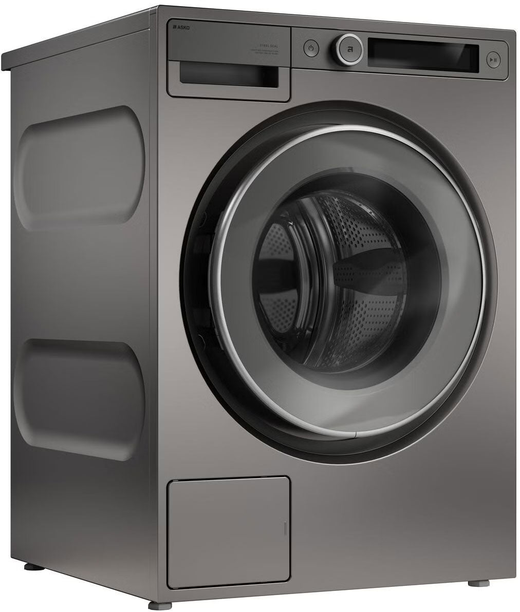 ASKO 9kg Steel Seal Front Load Washing Machine Titanium W5096RLT.AU