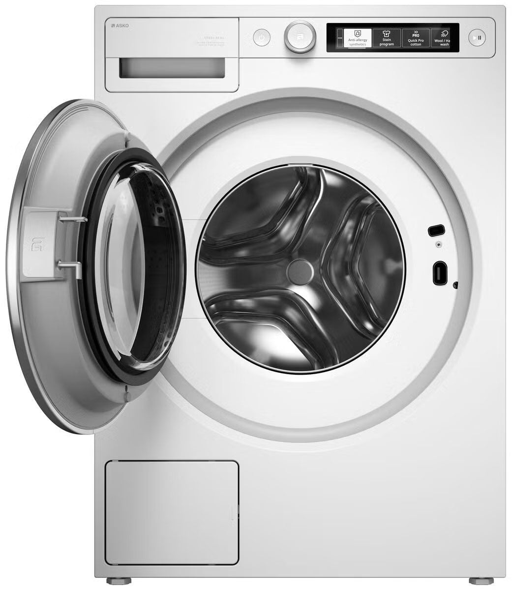 ASKO 9kg Steel Seal Front Load Washing Machine White W5096RLW.AU