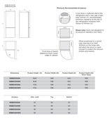 Westinghouse 308L Bottom Mount Refrigerator WBB3100WK | Greater Sydney Only