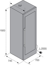 ASKO 197cm Freestanding Wine Cabinet Fridge WCN311942G