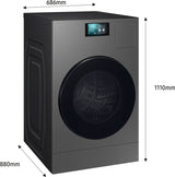 Samsung 18.5kg/10kg Washer Dryer Combo WD18DB8995BZ | Greater Sydney Only