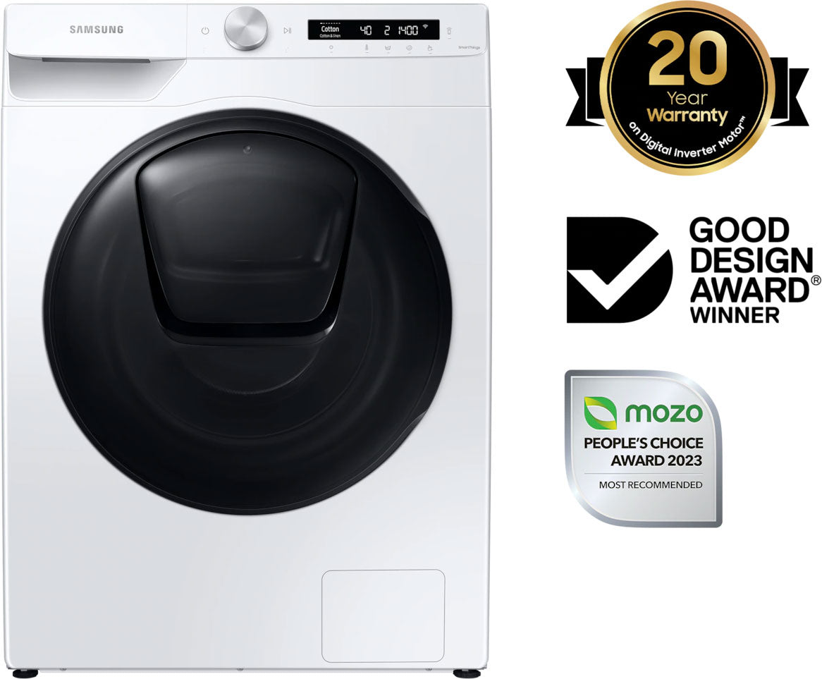 Samsung 9kg/6kg Front Load Wash Dryer Combo WD90T554DBW | Greater Sydney Only