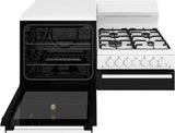 Westinghouse 110cm 80L Gas Freestanding Oven/Stove White WDG110WCNG-L