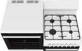 Westinghouse 110cm 80L Gas Freestanding Oven/Stove White WDG110WCNG-L