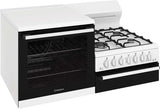 Westinghouse 110cm 80L Gas Freestanding Oven/Stove White WDG110WCNG-L