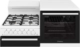 Westinghouse 110cm 80L Gas Freestanding Oven/Stove White WDG110WCNG-R