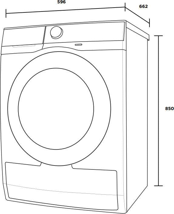 Westinghouse 9kg EasyCare 700 Heat Pump Dryer WDH904N7SA | Greater Sydney Only