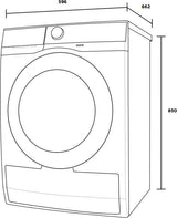 Westinghouse 9kg EasyCare 700 Heat Pump Dryer WDH904N7SA | Greater Sydney Only
