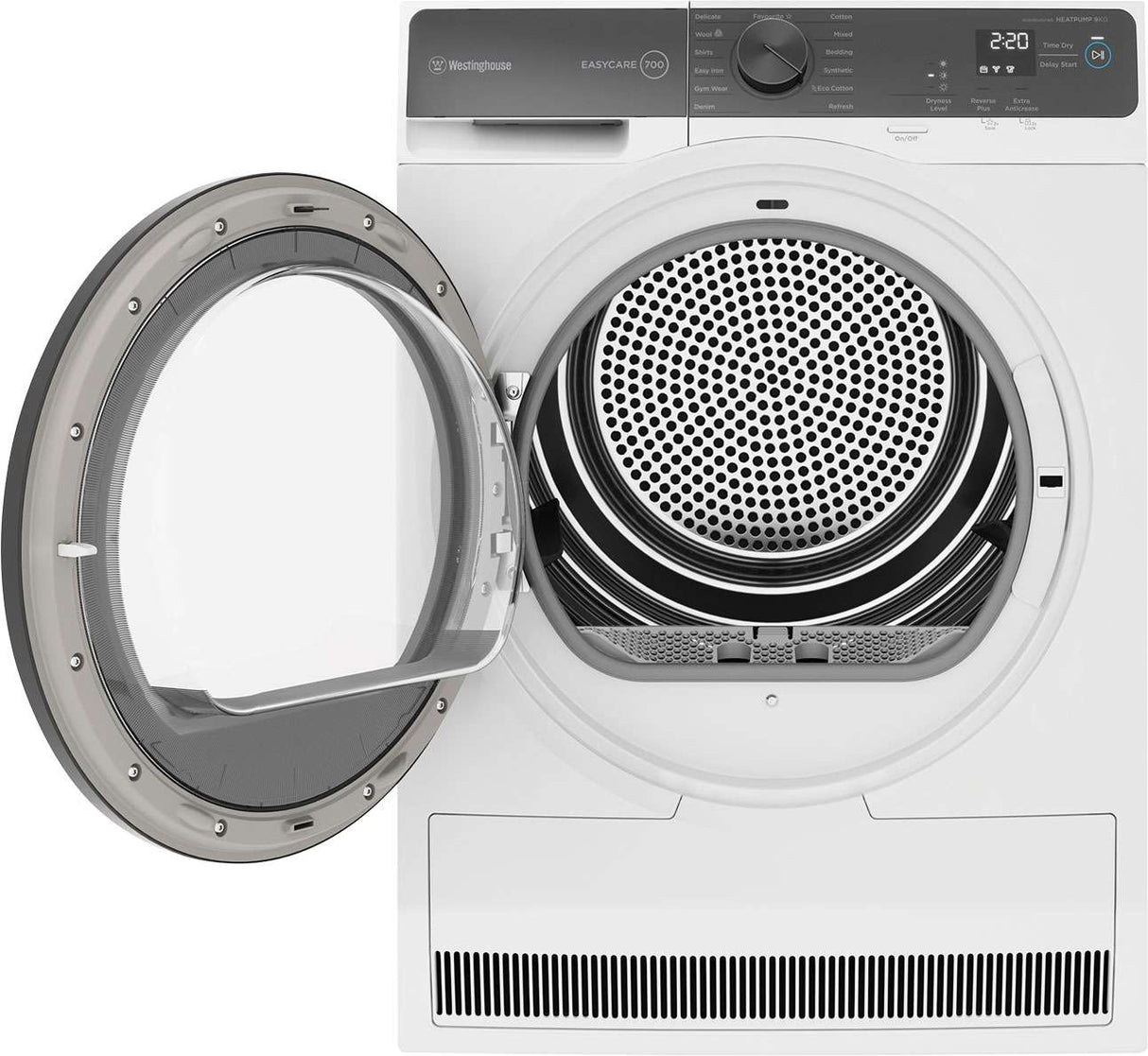 Westinghouse 9kg EasyCare 700 Heat Pump Dryer WDH904N7WA | Greater Sydney Only