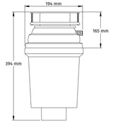 Abey Enviro-Green 3/4 HP Waste Disposal Unit Machine WDU-3ASAU