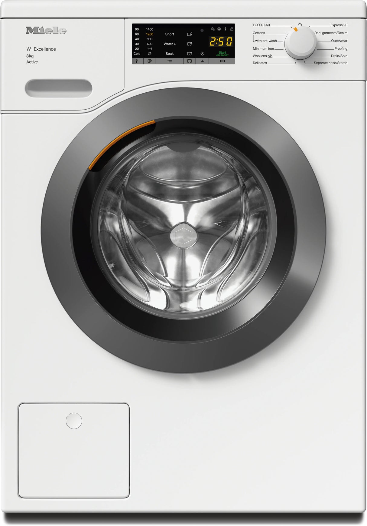 Miele W1 Series 8kg Front Load Washing Machine WEA125WCS