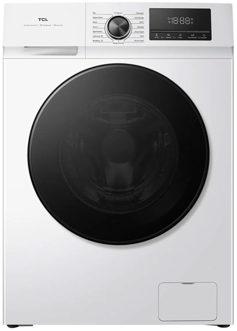TCL 10kg Front Load Washing Machine WF10P11W | Greater Sydney Only