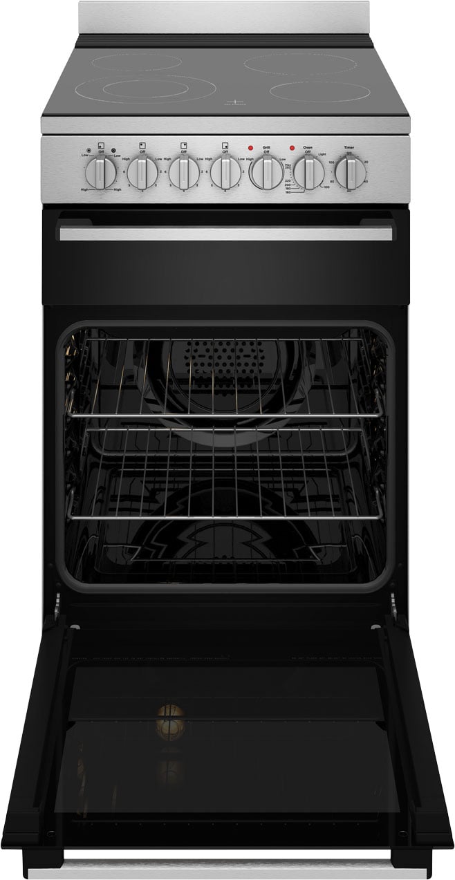 Westinghouse 54cm 80L Electric Freestanding Oven/Stove Stainless Steel WFE542SCB
