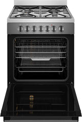 Westinghouse 60cm 80L Dual Fuel Freestanding Oven/Stove WFE616DSC