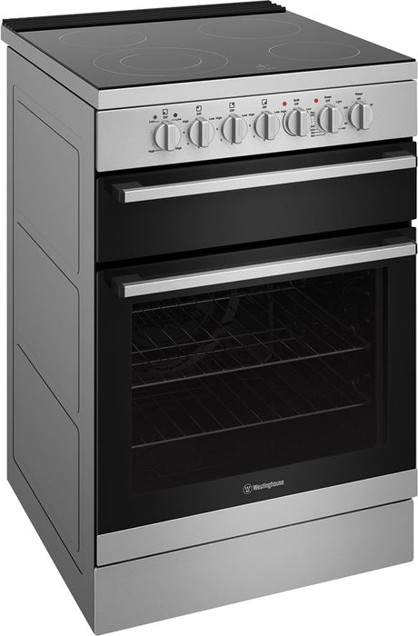 Westinghouse 60cm 80L Electric Freestanding Oven/Stove Stainless Steel WFE642SCB