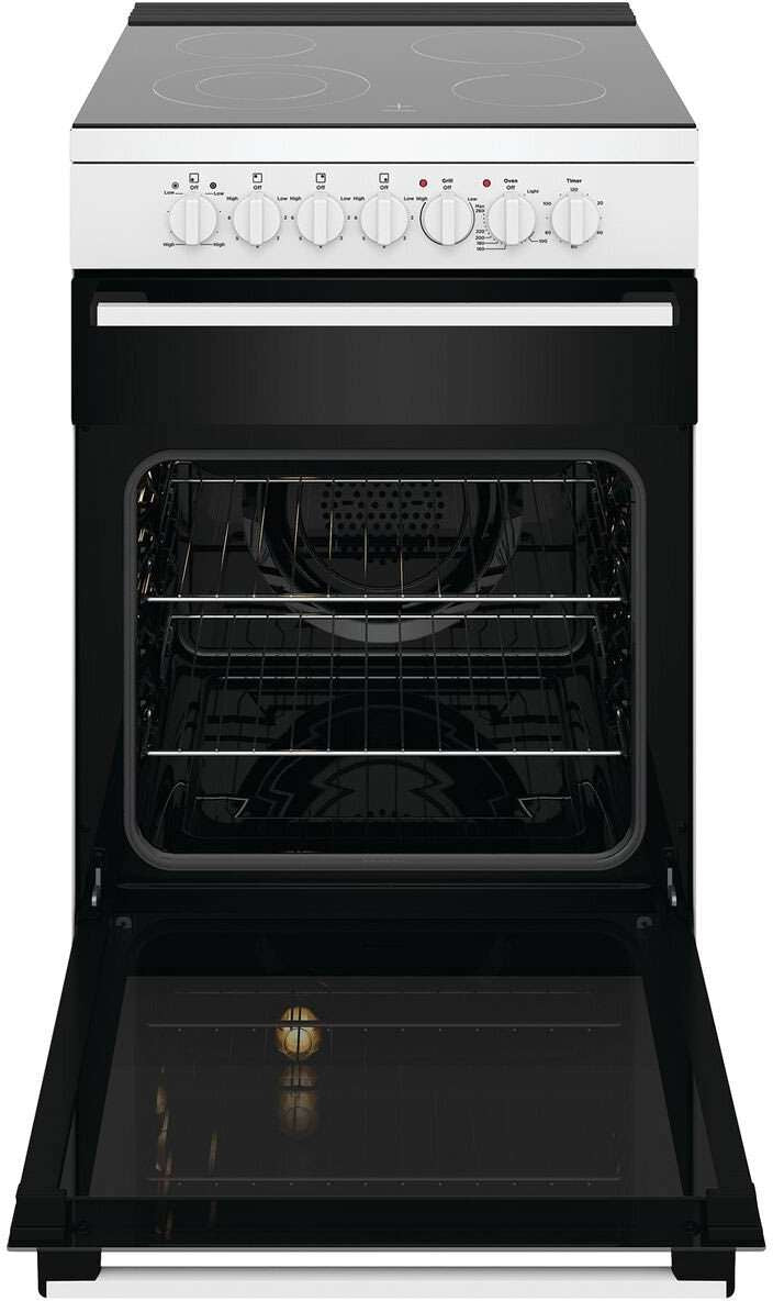 Westinghouse 60cm 80L Electric Freestanding Oven/Stove White WFE642WCB