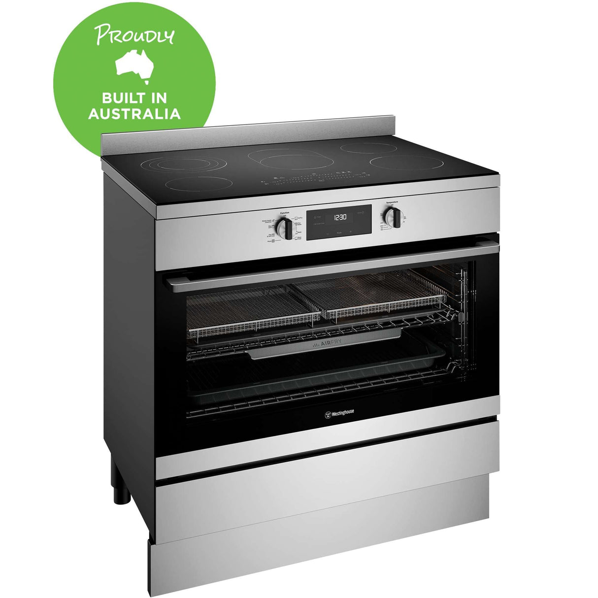 Westinghouse 90cm 125L Electric Freestanding Oven/Stove WFE9546SD