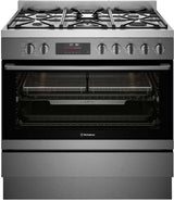 Westinghouse 90cm 125L Dual Fuel Pyrolytic Freestanding Oven/Stove WFEP9717DD