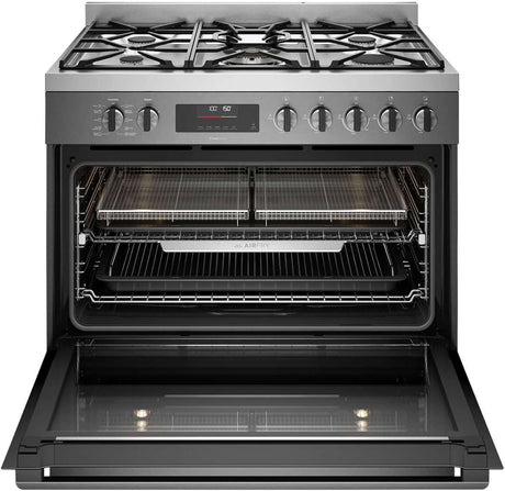Westinghouse 90cm 125L Dual Fuel Pyrolytic Freestanding Oven/Stove WFEP9717DD