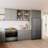 Westinghouse 90cm 125L Dual Fuel Pyrolytic Freestanding Oven/Stove WFEP9717DD