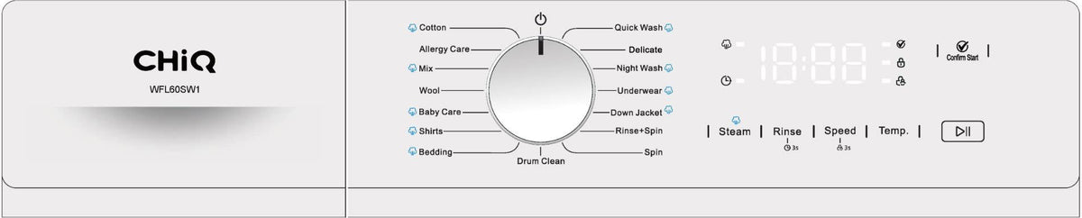 CHiQ 6Kg Front load Washing Machine WFL60SW1 | Greater Sydney Only