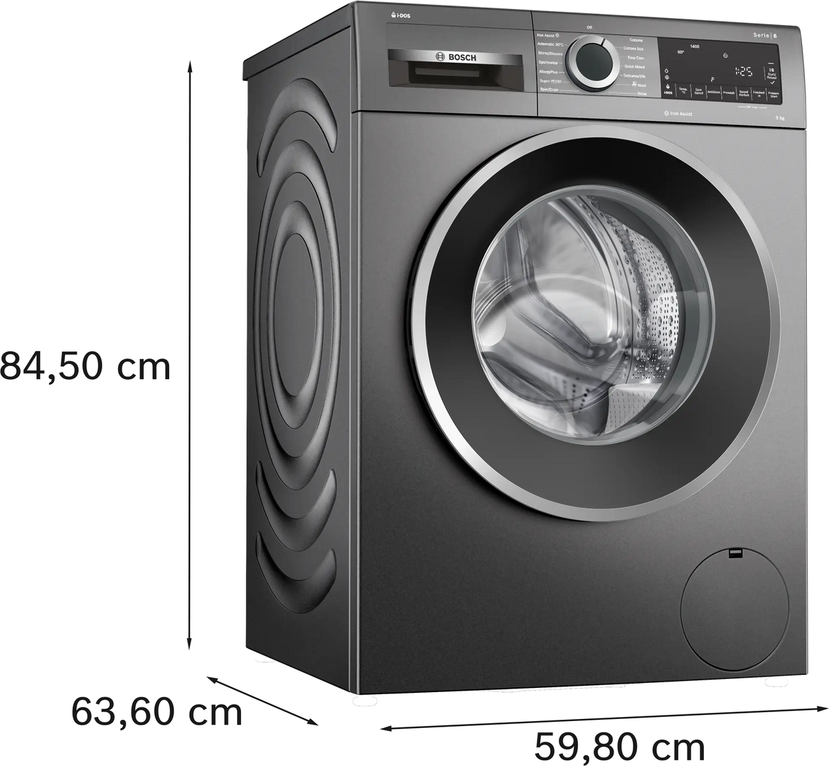 Bosch Series 6 9kg Front Load Washer WGG2441RAU