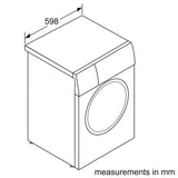Bosch Series 8 10kg Front Load Washer WGH254ARAU | Greater Sydney Only