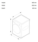 Fisher & Paykel 10kg Front Load Washing Machine WH1060DG5 | Greater Sydney Only