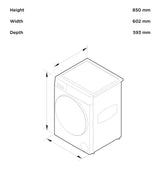 Fisher & Paykel 10kg Front Load Washing Machine WH1060P5 | Greater Sydney Only