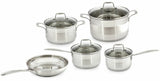 Westinghouse 5 Piece Pot and Pan Set Stainless Steel WH5P02SS