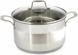 Westinghouse 5 Piece Pot and Pan Set Stainless Steel WH5P02SS