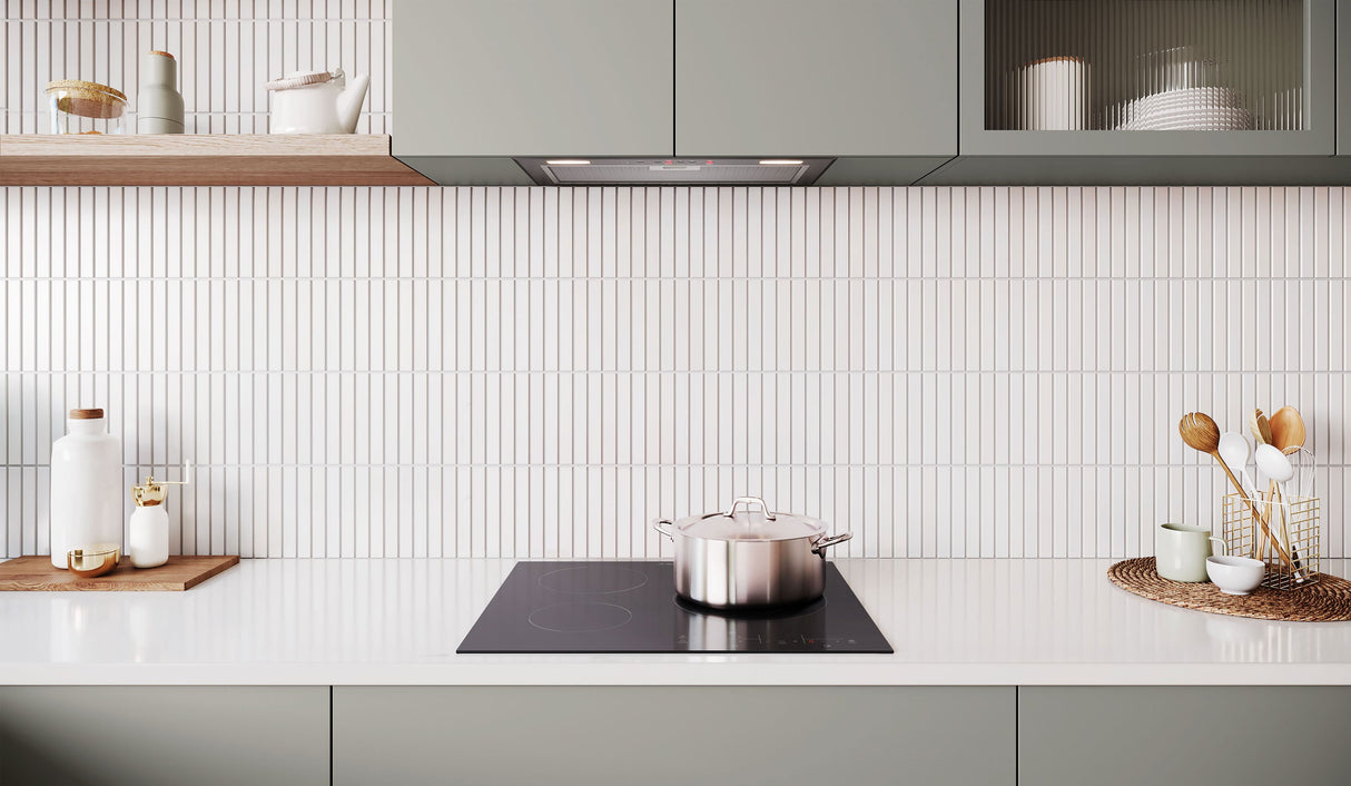 Westinghouse 60cm 3 Zone Black Ceramic Glass Electric Cooktop WHC633BE